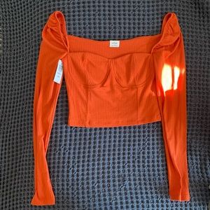 NWT Sexy Monique Cropped Top by Wilfred